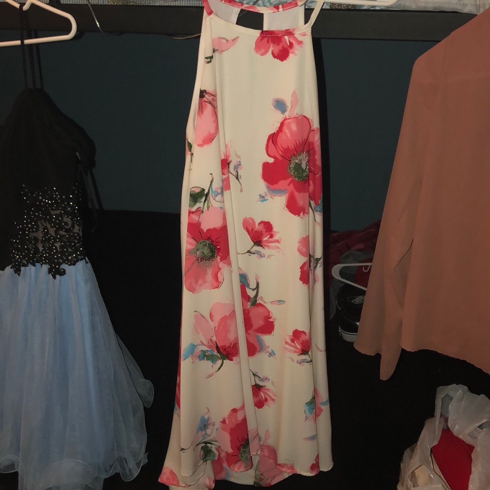 High Low Strappy Dress